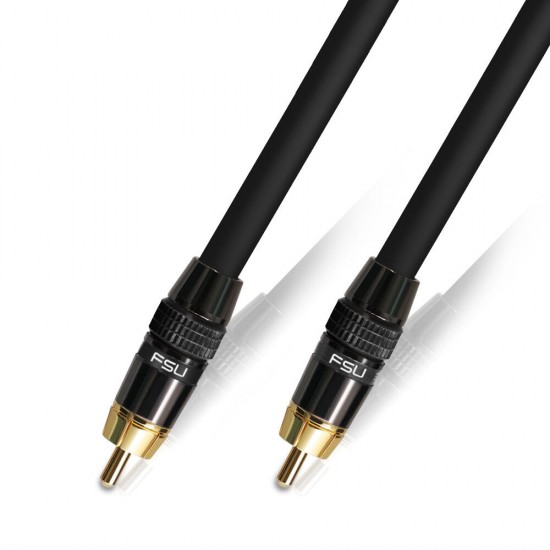 RCA Coaxial Audio Cable Male to Male Signal Cord For Speaker Amplifier CD Player