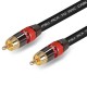 RCA Coaxial Audio Cable Male to Male Signal Cord For Speaker Amplifier CD Player