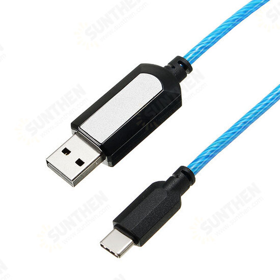 LD004 Fast Charging USB To USB-C Cable Fast Charging Data Transmission Cord Line 1m long For Samsung Galaxy S21 S20 Note 20 Mi 10 Huawei P40