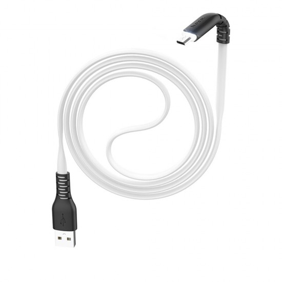 X44 2.4A Type C Light Indicated Fast Charging Data Cable For Huawei P30 Pro Mate 30 Xiaomi Mi10 Redmi K30 Poco X2 S20 5G