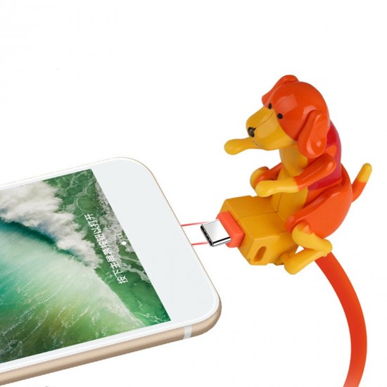 Humping Funny Dog 1.2M Date Transfer Fast Charging Cable for Armor 10 OnePlus 9 5G Global Rom Xiaomi Mi9 Mi10