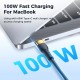 PD 100W USB-C to USB-C Cable Fast Charging Data Transmission Cord Line 1M/2M long For Xiaomi 12 For Samsung Galaxy S21 5G For Huawei P50 Pro