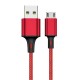 Nylon Braid Fast Charging Micro USB Data Cable for Huawei Samsung