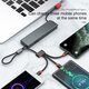 3 in 1 Moonlight Treasure Micro USB Type-C Magic Box Data Cable for iPhone 12 Pro Max for Samsung Galaxy Note S20 ultra Huawei Mate40 OPPO VIVO