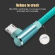 USB-C/Micro USB/Apple to USB-A Cable 90° Double Elbow Game Fast Charging Data Transmission Cable 1m/2m For iPhone Samsung iPad MacBook Air Mi10 Huawei