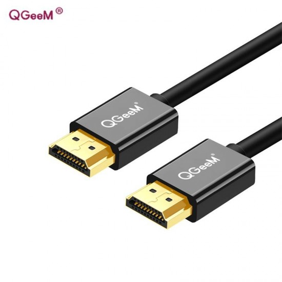 QG-AV13 HDMI to HDMI 2.0 Cable Adapter 4K Projector Adapter Cable For Nintend Switch PS4 Television TV Box
