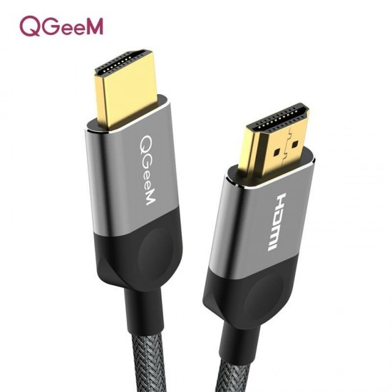 QG-AV14 4K HDMI Cable HDMI to HDMI 2.0 Video Cable For PS4 / Xbox 360 / Mac / HDTV / Projector / TV Box