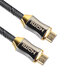 Zinc Alloy 4K V2.0 HDMI Compatible to HDMI Compatible Braid Cable HD for TV LCD Notebook Projector Computer