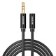 Jack 3.5mm Audio Extension Cord Aux Cable Extender Male to Female for Headphone Laptop Music Player