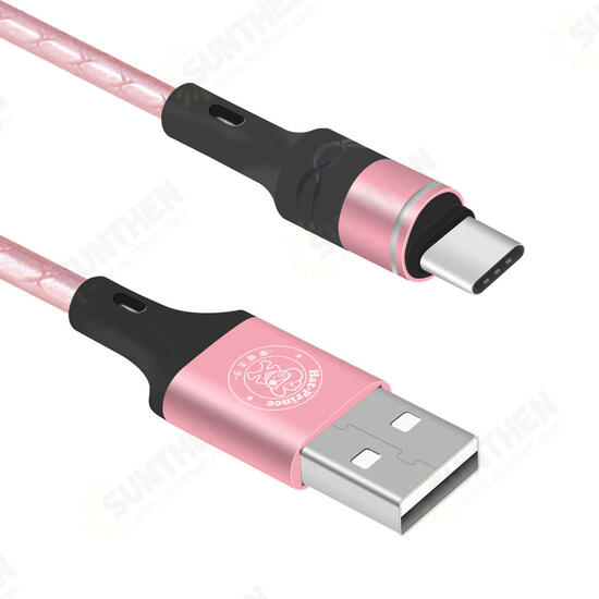 Straw 2A Micro USB ToType-C Fast Charging Data Cable For OPPO R11 R15 R17 HUAWEI P30 MI9 S10 S10+