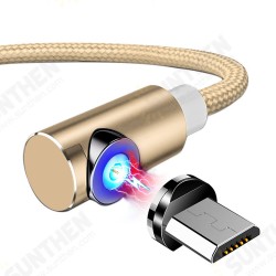 2.4A Micro USB 360 Degree Elbow Magnetic LED Indicator Fast Charging Data Cable For HUAWEI OPPO VIVO 2.4A Micro USB 360 Degree Elbow Magnetic LED Indicator Fast Charging Data Cable For HUAWEI OPPO VIVO