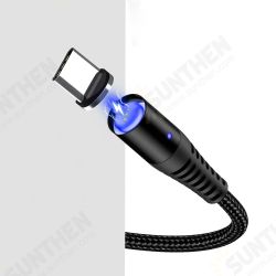 3A Micro USB Type C Circular Magnetic LED Idicator Light Fast Charging Data Cable For HUAWEI P30 Oneplus 7 S110 S10+ VIVO OPPO 3A Micro USB Type C Circular Magnetic LED Idicator Light Fast Charging Data Cable For HUAWEI P30 Oneplus 7 S110 S10+ VIVO OPPO