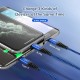 AN24 3In1 Data Cable Data Transmission Cable 1.2m For iPhone 12 XS 11Pro for Samsung Mi10 POCO X3 Huawei P30 P40 Pro OnePlus 8Pro