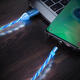 Flow Glow Magnetic Micro USB Data Cable for HUAWEI OPPO VIVO