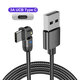 3A USB Type C Data Cable 180° Rotate LED Indicator Fast Charging For Huawei P30 P40 Pro Mi10 OnePlus 8Pro