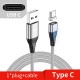 Magnetic 3A Type C Micro USB Fast Charging Data Cable for Samsung Galaxy Note S20 ultra Huawei Mate40 OnePlus 8 Pro OPPO VIVO