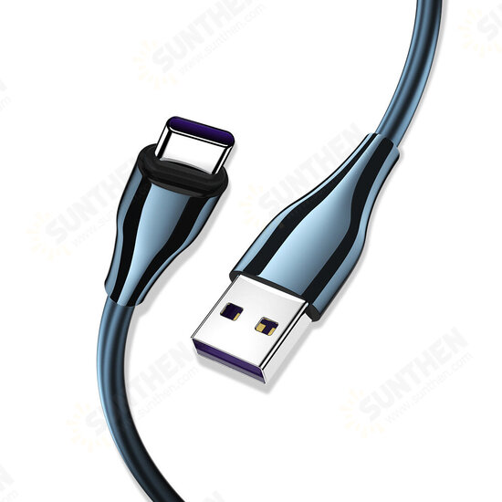 5A USB to USB-C Cable QC4.0 Fast Charging Data Transmission Cable 1m Samsung iPad MacBook AirMi 10 Huawei P40