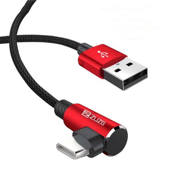 2.4A Micro USB Type C Fast Charging Data Cable For Huawei P30 Pro P40 Mate 30 Mi10 5G S20 Oneplus 7T Pro - 2M