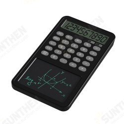 12 Digit Calculator with LCD Writing Board Left Hand Portable Drawing Draft Board Office Finance Calculator for School and Working 12 Digit Calculator with LCD Writing Board Left Hand Portable Drawing Draft Board Office Finance Calculator for School and Working