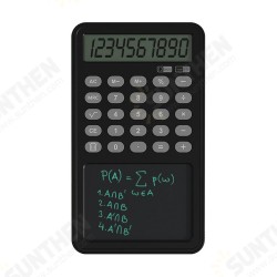 12 Digit Calculator with LCD Writing Board Left Hand Portable Drawing Draft Board Office Finance Calculator for School and Working 12 Digit Calculator with LCD Writing Board Left Hand Portable Drawing Draft Board Office Finance Calculator for School and Working