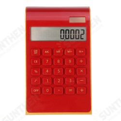 Electronic Solar Dual Power Calculator Ultra Thin 10 Digits Desktop Calculator For Office School Use Electronic Solar Dual Power Calculator Ultra Thin 10 Digits Desktop Calculator For Office School Use