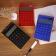 Electronic Solar Dual Power Calculator Ultra Thin 10 Digits Desktop Calculator For Office School Use