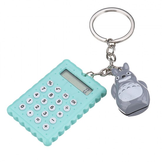 Korean Cartoon Mini Ultra-thin Button Battery Cute Calculator Creative Portable Computer