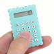 Korean Cartoon Mini Ultra-thin Button Battery Cute Calculator Creative Portable Computer