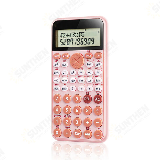 PN-2891 Scientific Calculator 240 Calculation Methods Calculating Tool For School Office Supplies Exam Supplies Scientific Function Calculator