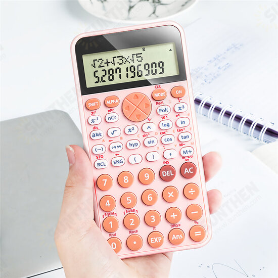 PN-2891 Scientific Calculator 240 Calculation Methods Calculating Tool For School Office Supplies Exam Supplies Scientific Function Calculator