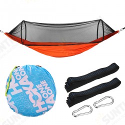 1-2 People Camping Hammock Bed Anti-Mosquito Net Hanging Swinging Folding Travel Beach 1-2 People Camping Hammock Bed Anti-Mosquito Net Hanging Swinging Folding Travel Beach