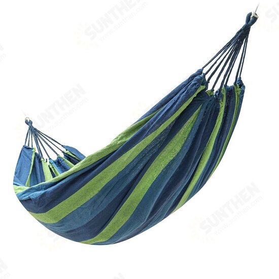 1-2 Person Hanging Hammock Garden Outdoor Camping Chair Swing Bed Hammock Bed