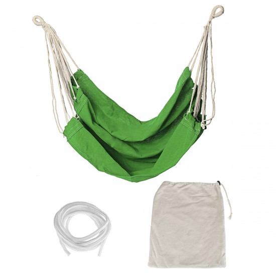 100x150cm 120kg Max Load Fabric Hammock Chair Hanging Seat Outdoor Garden Swing Camping Travel