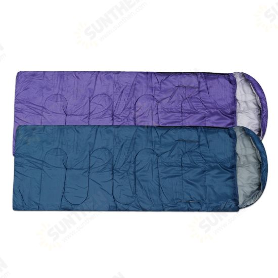 10x75CM Waterproof Camping Envelope Sleeping Bag Outdoor Hiking Backpacking Sleeping Bag with Compression Sack Case