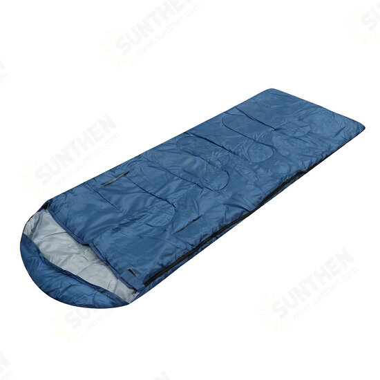 10x75CM Waterproof Camping Envelope Sleeping Bag Outdoor Hiking Backpacking Sleeping Bag with Compression Sack Case