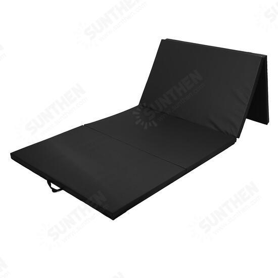 118x47.2x1.97inch Gymnastics Mat Home Gym Folding Panel Sports Yoga Exercise Tumbling Fitness Pad