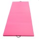 118x47x1.96inch 4 Folding Super Large Gymnastics Mat Yoga Gym Exercise Pad Pink