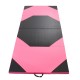 118x47x1.97inch 4-Fold Exercise Yoga Gymnastics Mat Gym PU Soft Tumble Play Crash Safety Fitness Pad