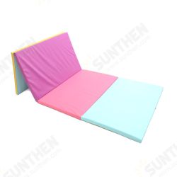 118x47x2inch Folding Yoga Mats PU Leather Gymnastics Mat Floor Dancing Exercise Training Pad 118x47x2inch Folding Yoga Mats PU Leather Gymnastics Mat Floor Dancing Exercise Training Pad