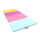 118x47x2inch Folding Yoga Mats PU Leather Gymnastics Mat Floor Dancing Exercise Training Pad
