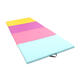 118x47x2inch Folding Yoga Mats PU Leather Gymnastics Mat Floor Dancing Exercise Training Pad