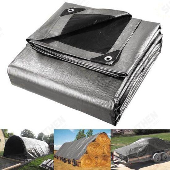 180g 9x15.2m Mulitsize Heavy Duty Poly Tarps PE Tarpaulin Camping Cover UV Water Rot Proof Car Cover 180g 9x15.2m Mulitsize Heavy Duty Poly Tarps PE Tarpaulin Camping Cover UV Water Rot Proof Car Cover