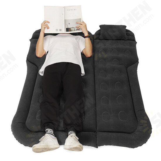 180x130cm Multifunctional Inflatable Car Air Mattress Durable Back Seat Cover Travel Bed Moisture-proof Camping