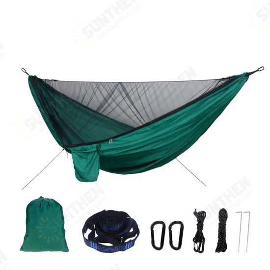 190T Polyester Camping Hammock Anti-UV Hammock Canopy Sun Shelter Beach Camping Travel