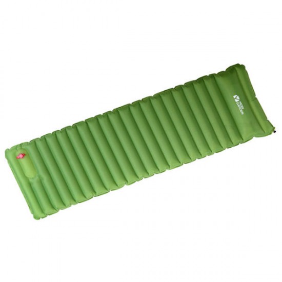 195x60x9cm Outdoor Ultralight Inflatable Sleeping Pad with Pillow Portable Camping Mat