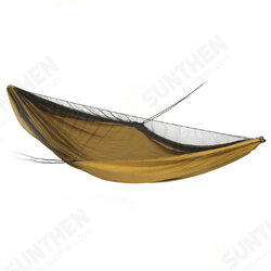 2 Persons 2-in-1 Camping Canopy Hammock Tent Set Lightweight Portable Hammock Outdoor Camping Travel Backyard Hammock 2 Persons 2-in-1 Camping Canopy Hammock Tent Set Lightweight Portable Hammock Outdoor Camping Travel Backyard Hammock