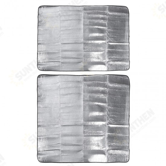 200x200CM Aluminum Foil Sleeping Pad Picnic Mat for Outdoor Camping Hiking Traveling 200x200CM Aluminum Foil Sleeping Pad Picnic Mat for Outdoor Camping Hiking Traveling