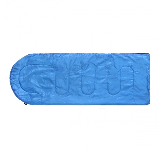 210x75CM Single Person Sleeping Bag Outdoor Waterproof Camping Sleep Bag Autumn/Winter Zipper Hiking Camping Bed