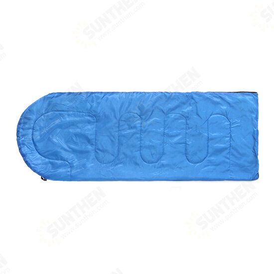 210x75CM Single Person Sleeping Bag Outdoor Waterproof Camping Sleep Bag Autumn/Winter Zipper Hiking Camping Bed