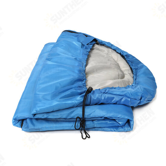 210x75CM Single Person Sleeping Bag Outdoor Waterproof Camping Sleep Bag Autumn/Winter Zipper Hiking Camping Bed